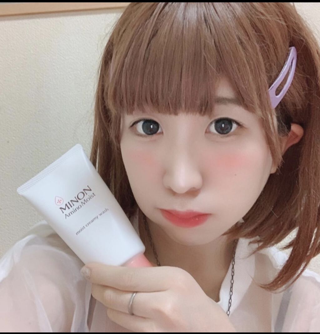 アミノモイスト モイストクリーミィ ウォッシュ/ミノン/洗顔フォームを使ったクチコミ（3枚目）
