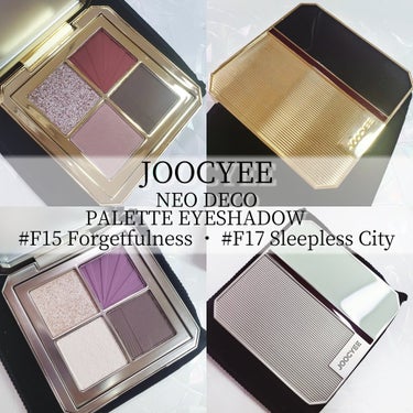 Joocyee NEO DECO PALETTE EYESHADOWのクチコミ「【NEO DECO PALETTE EYESHADOW/JOOCYEE】
・#F15 Forg.....」（1枚目）