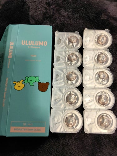 ウルルモ/ULULUMO by Motecon/カラーコンタクトレンズを使ったクチコミ（4枚目）