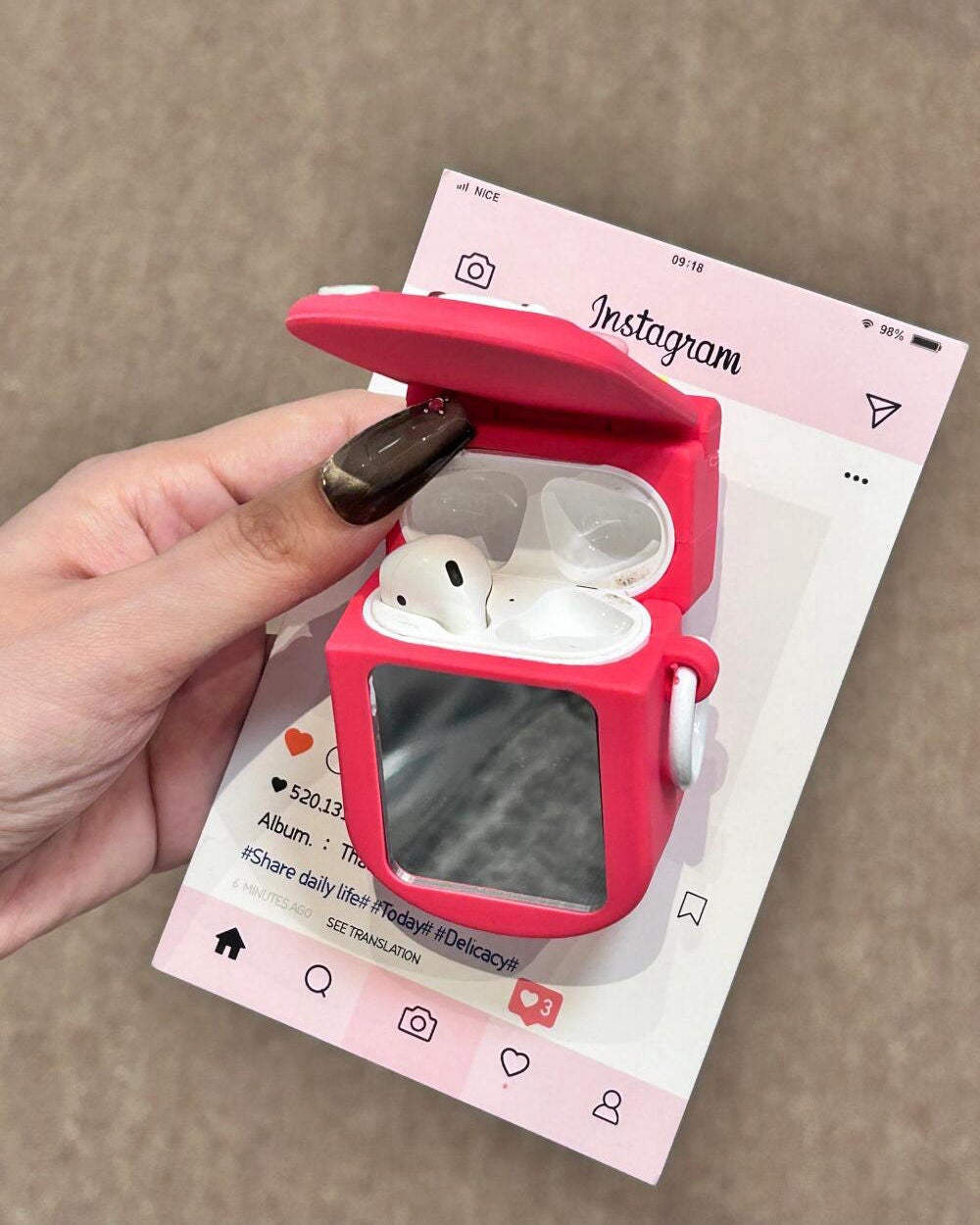 ケース大好きっ子 on LIPS 「とてもかわいいですね#iPhoneケース#購入品#円安#セリア..」(5枚目)