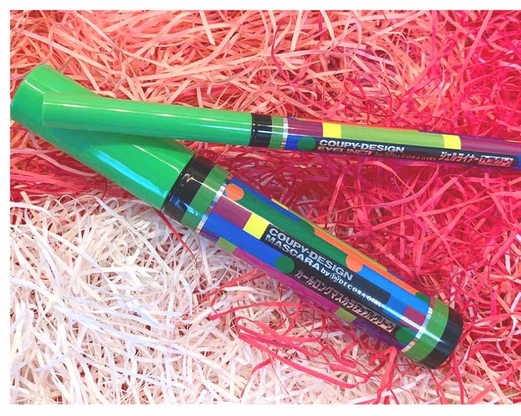 クーピー柄カラーマスカラ/デコラガール/マスカラを使ったクチコミ（1枚目）