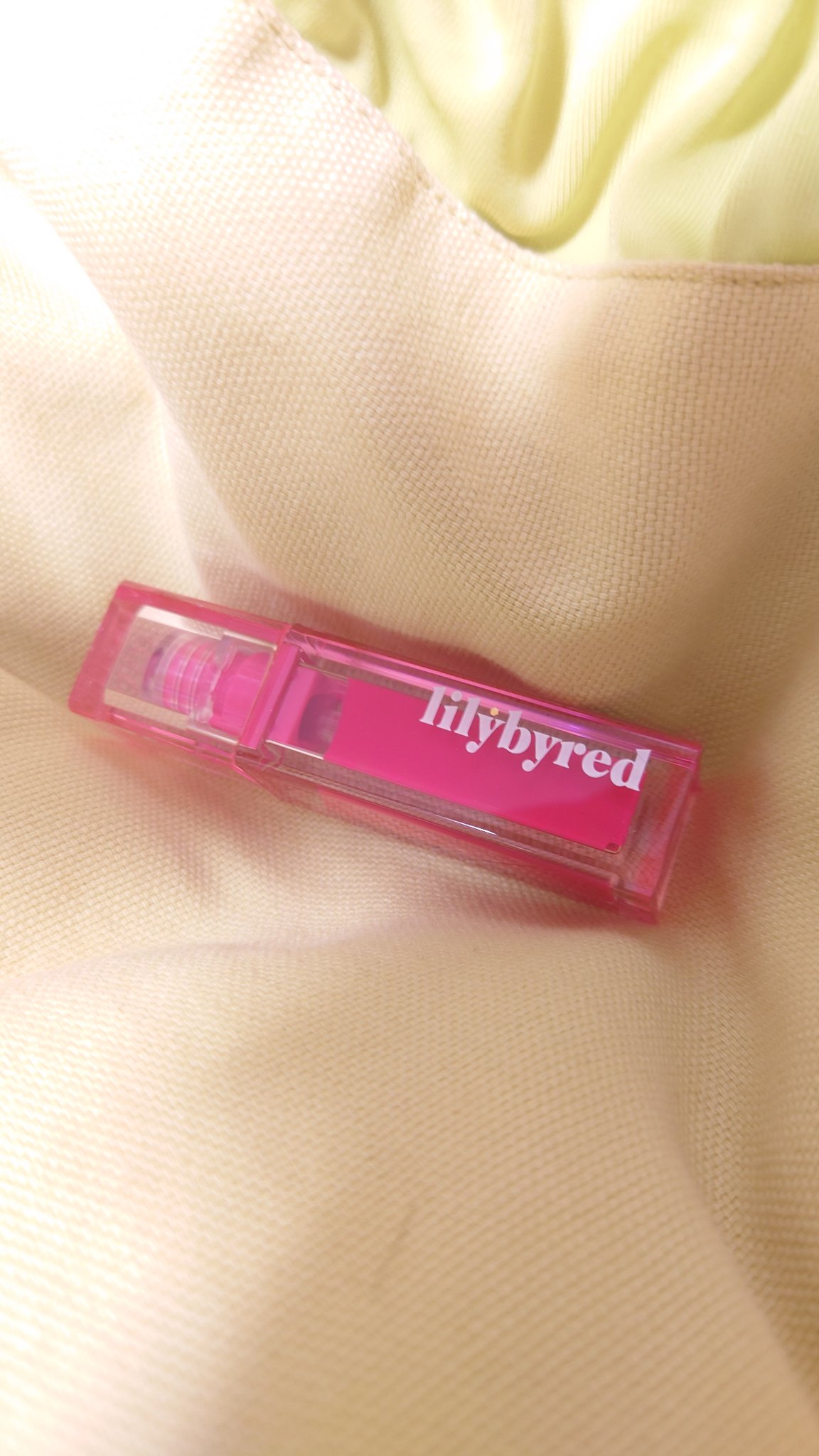 ジューシーライアー ウォーターティント/lilybyred/リップティントを使ったクチコミ（1枚目）