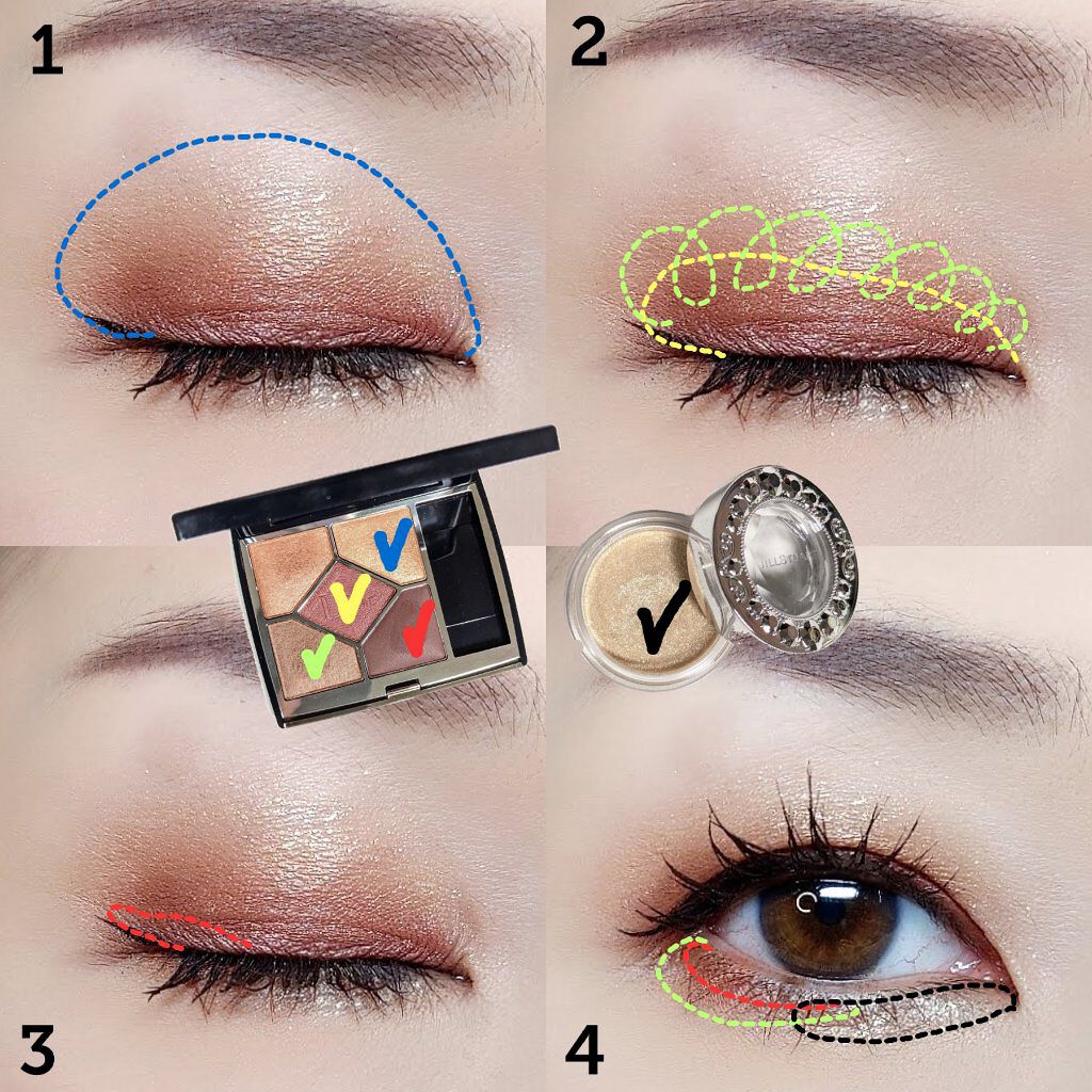 【旧】サンク クルール クチュール/Dior/アイシャドウパレットを使ったクチコミ（3枚目）