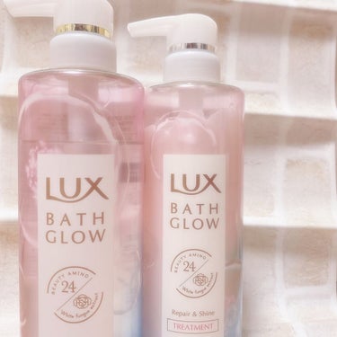 ダメージ毛でも柔らかい髪へ✨LUX バスグロウ リペア＆シャイン

LUX様より、ダメージ毛が気になる私のような人向けの商品をご提供いただきました🙇🏻‍♀️

【髪質 ★★★】
この2つで髪を洗ったあと