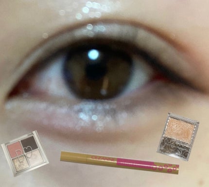 描くふたえアイライナー/CEZANNE/リキッドアイライナーを使ったクチコミ(2枚目)