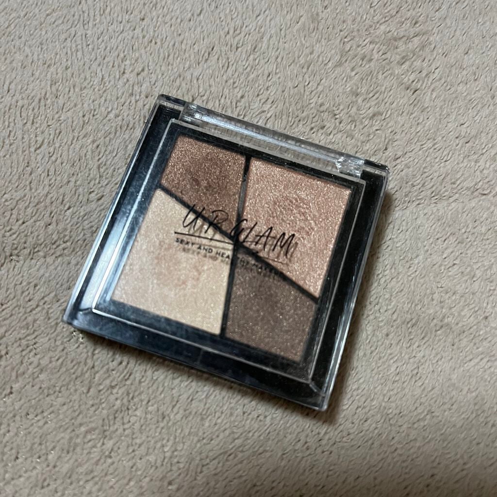 UR GLAM VELVET EYE COLOR PALETTE/U R GLAM/アイシャドウパレットを使ったクチコミ(2枚目)