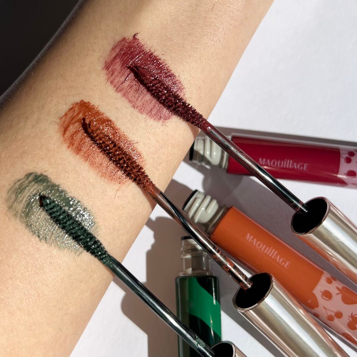 ドラマティックエッセンスマスカラ (ロング&カール)/マキアージュ/マスカラを使ったクチコミ(5枚目)