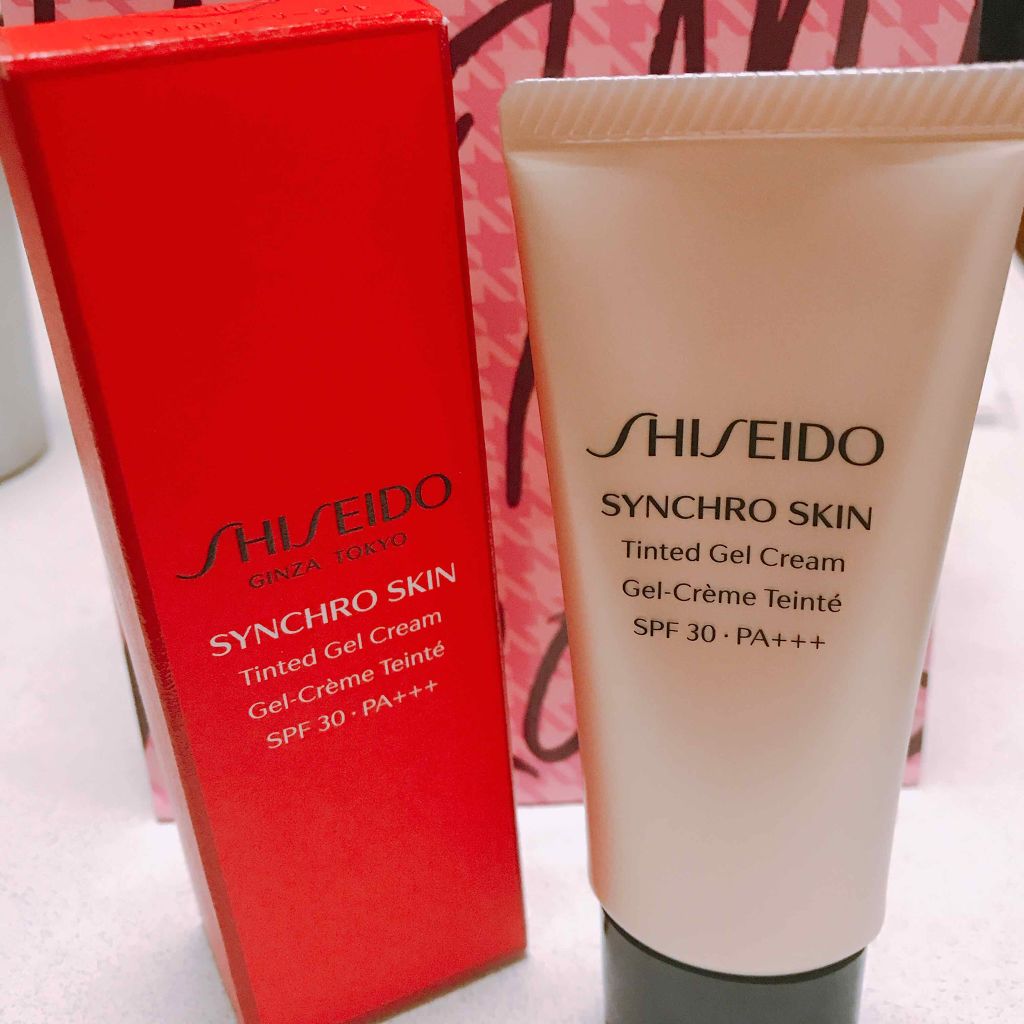 シンクロスキン ティンティッド ジェルクリーム/SHISEIDO/クリーム・エマルジョンファンデーションを使ったクチコミ（1枚目）