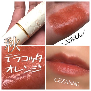 ラスティング リップカラーN/CEZANNE/口紅を使ったクチコミ（1枚目）