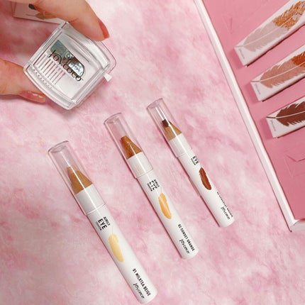 ジョイココ エアリーアイシャドウ/Joy.coco(ジョイココ)/単色アイシャドウを使ったクチコミ(3枚目)