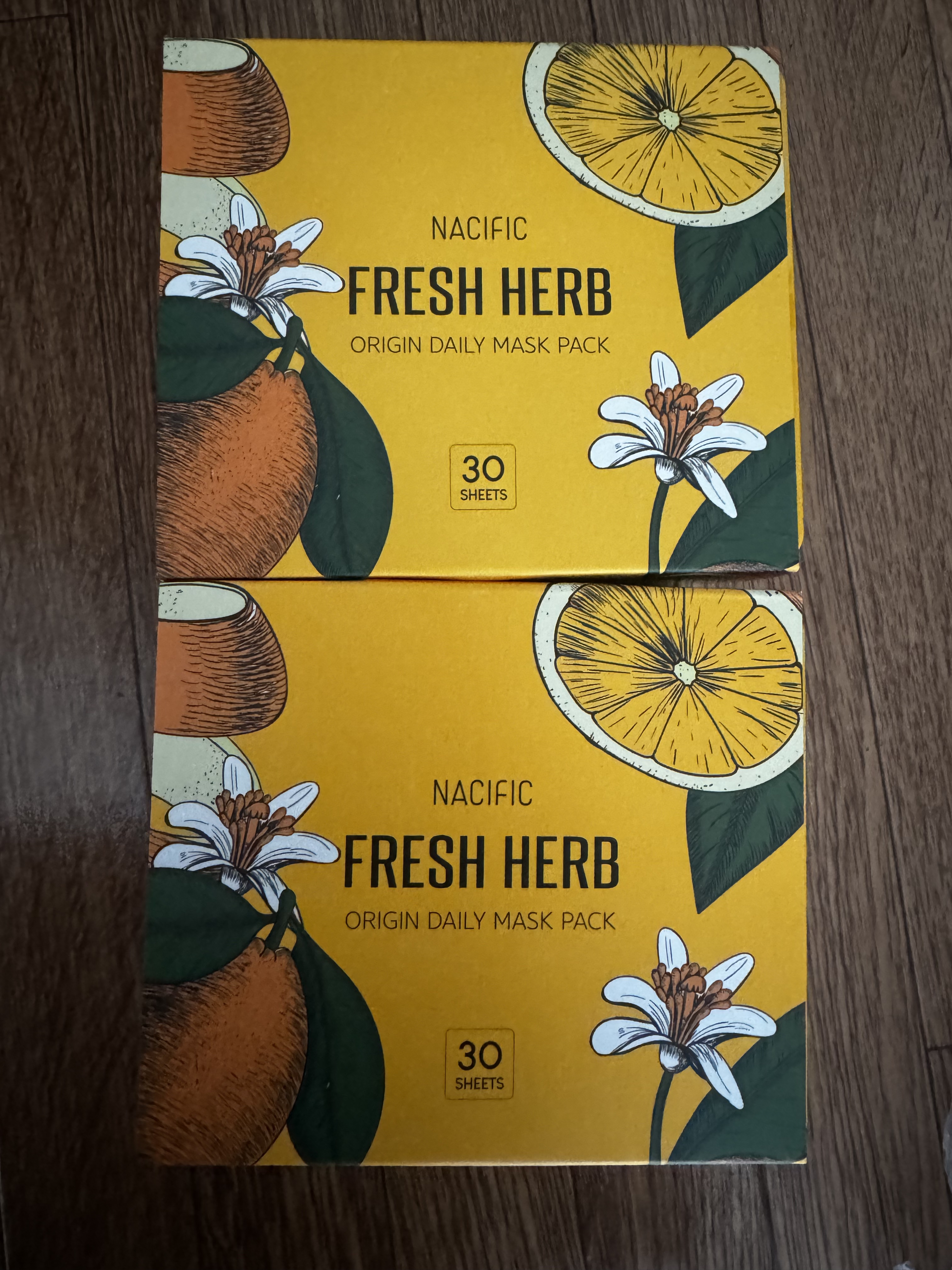 フレッシュハーブオリジンデイリーマスクパック/NACIFIC/シートマスク・パックを使ったクチコミ（1枚目）