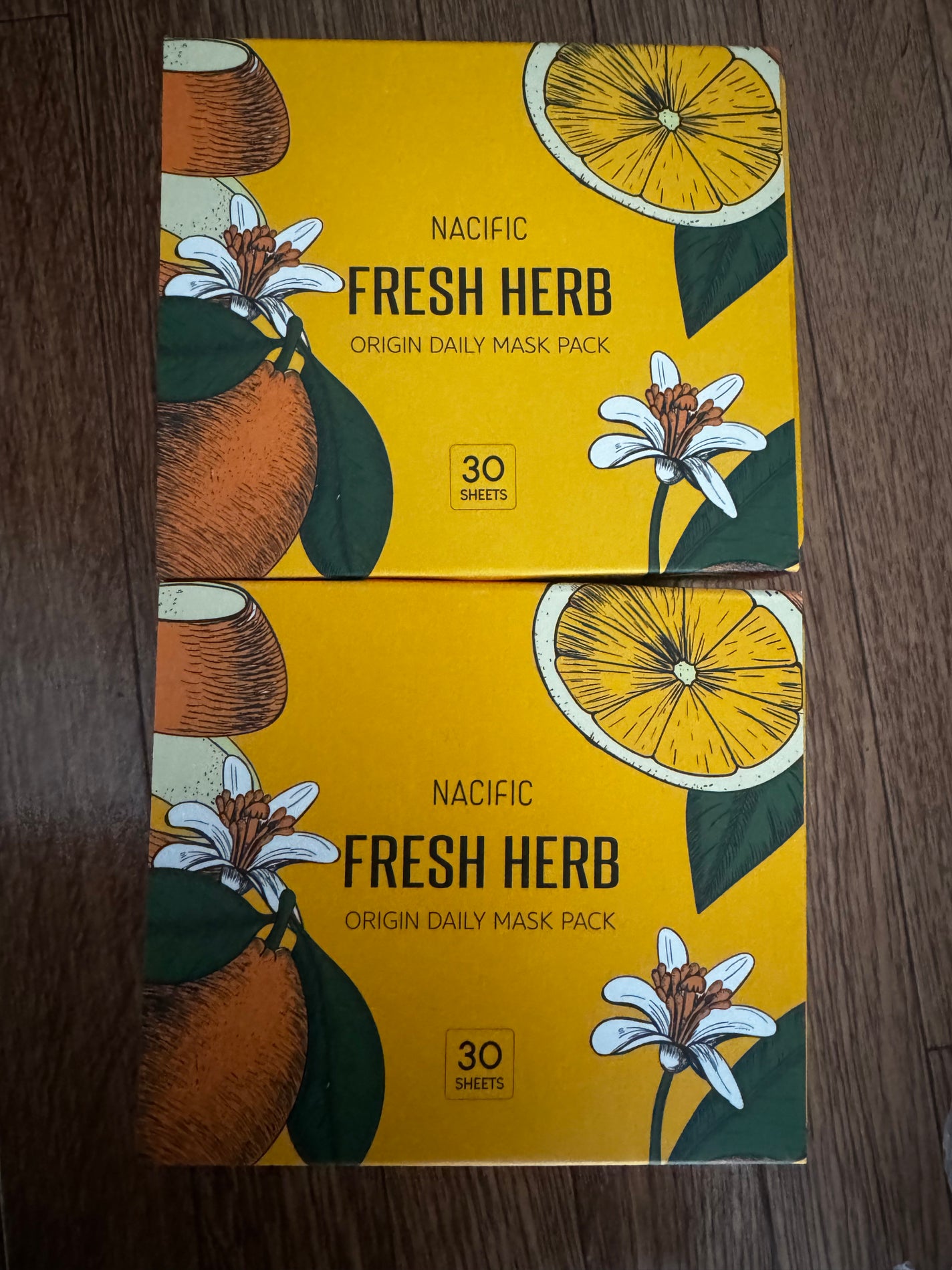 フレッシュハーブオリジンデイリーマスクパック/NACIFIC/シートマスク・パックを使ったクチコミ(1枚目)