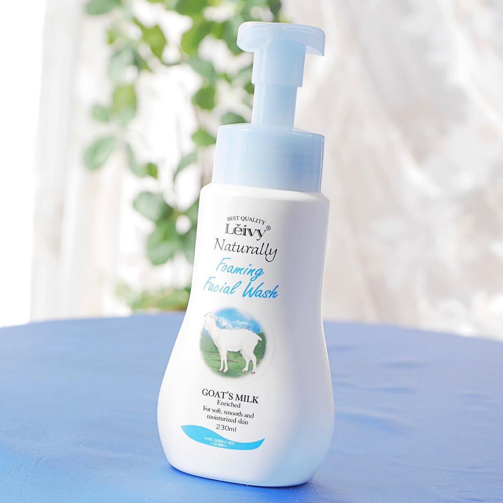 レイヴィーフォームフェイシャルウォッシュ ゴートミルク/Leivy/洗顔フォームを使ったクチコミ（1枚目）