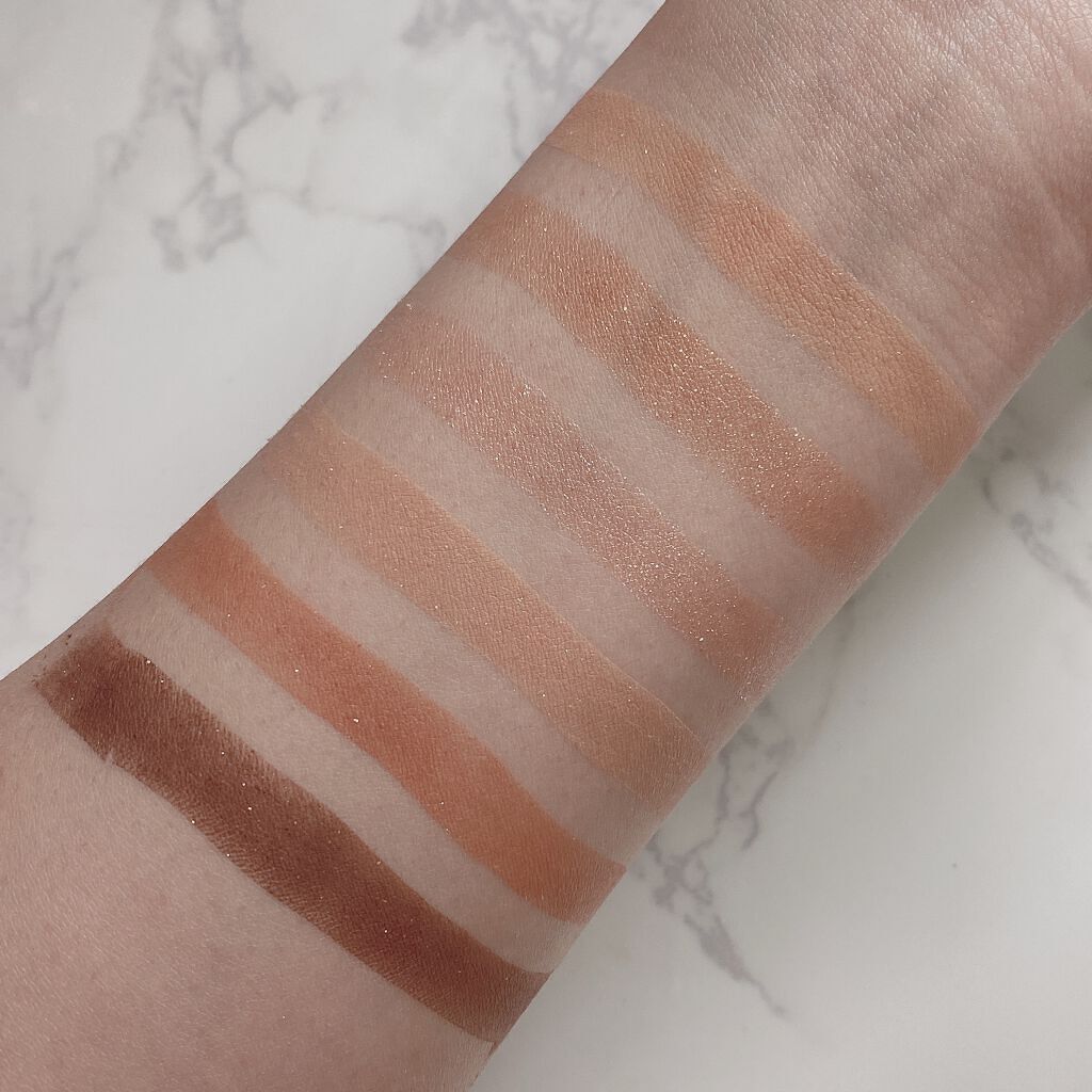 アイ ヴィーガン シアーパレット 01 シアーヌード/AMUSE/アイシャドウパレットを使ったクチコミ（3枚目）