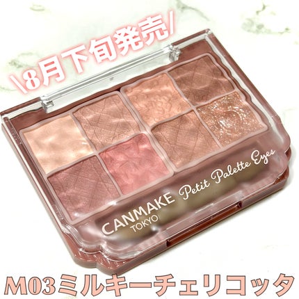 プティパレットアイズ(マットタイプ)/キャンメイク/パウダーアイシャドウを使ったクチコミ(2枚目)