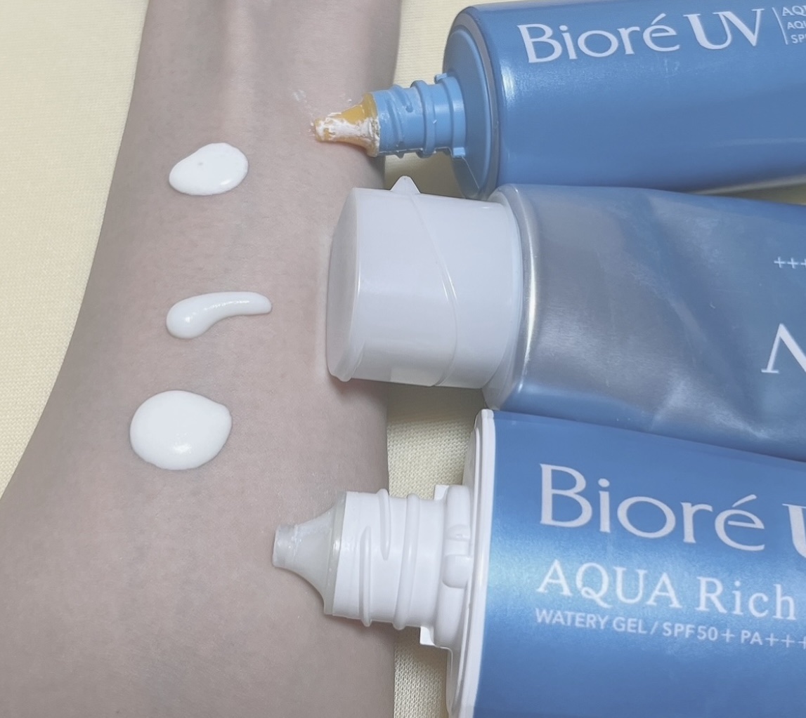 ビオレUV アクアリッチ ウォータリージェル/ビオレ/日焼け止めジェルを使ったクチコミ（2枚目）