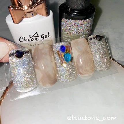 CheerGel/Petit Price/ジェルネイルを使ったクチコミ(4枚目)