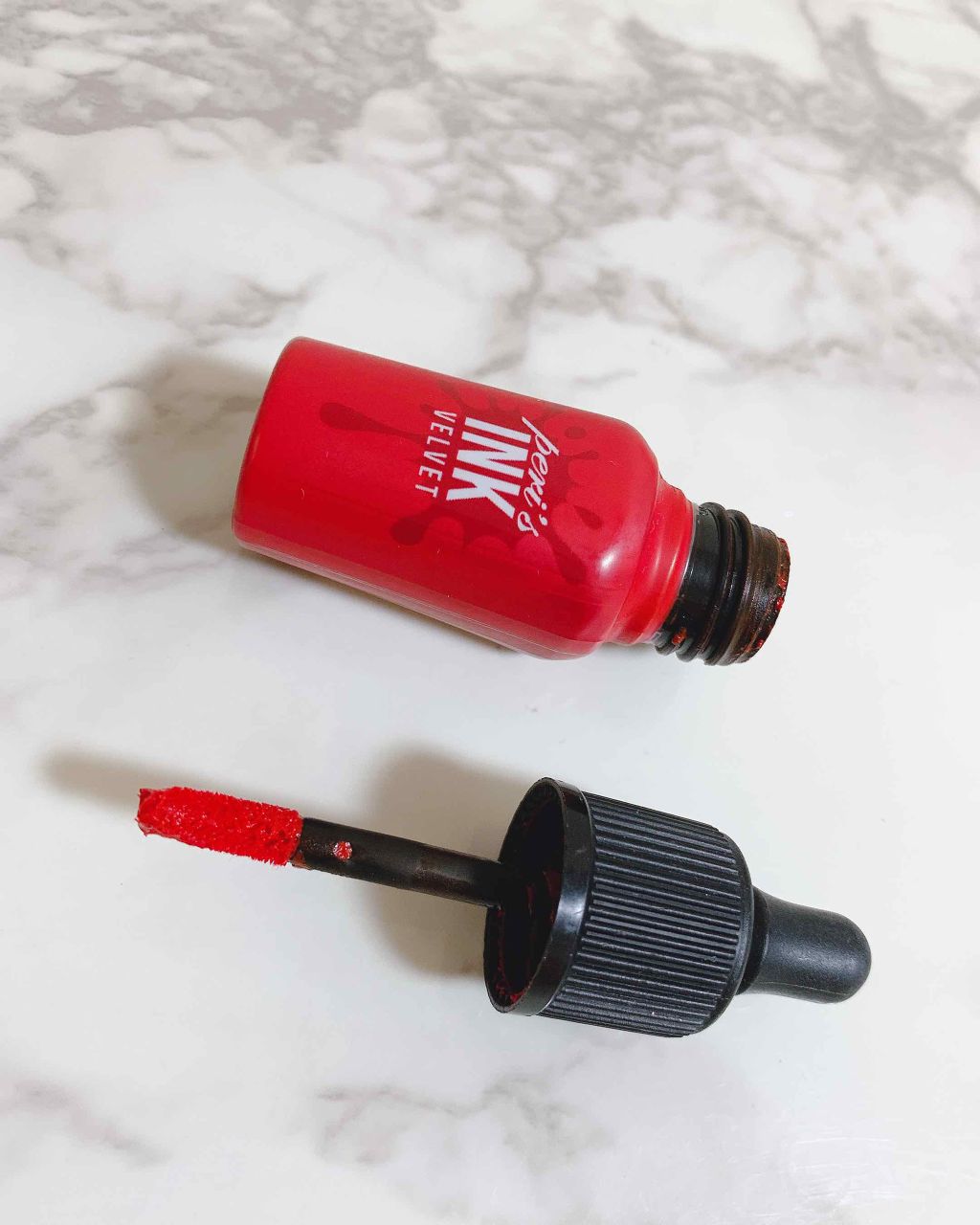 インク ベルベット/PERIPERA/口紅を使ったクチコミ(2枚目)