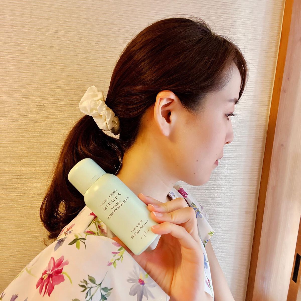 フレグランスUVスプレー オスマンサス/MIEUFA/日焼け止めミスト・スプレーを使ったクチコミ（3枚目）