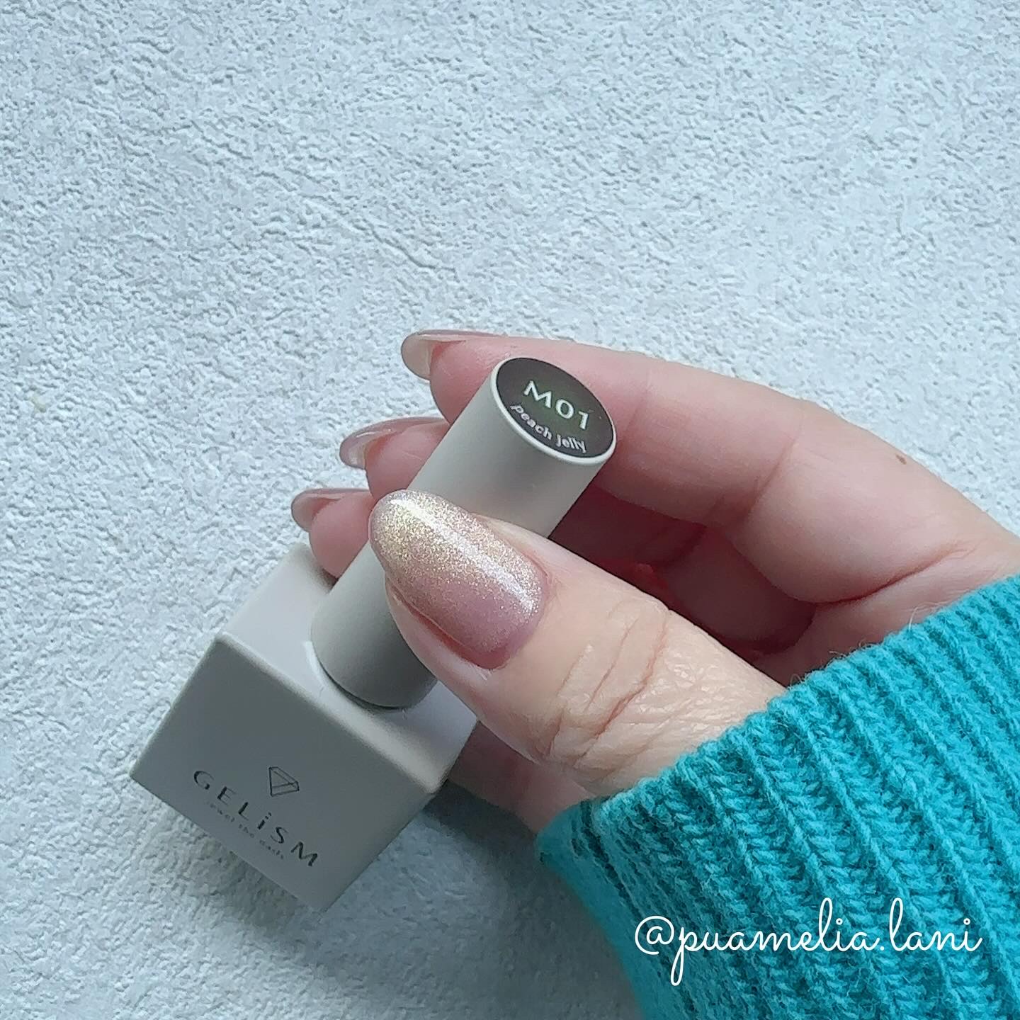 GELiSM (ジェリズム) M03 jade drop/D-UP/ジェルネイルを使ったクチコミ（3枚目）