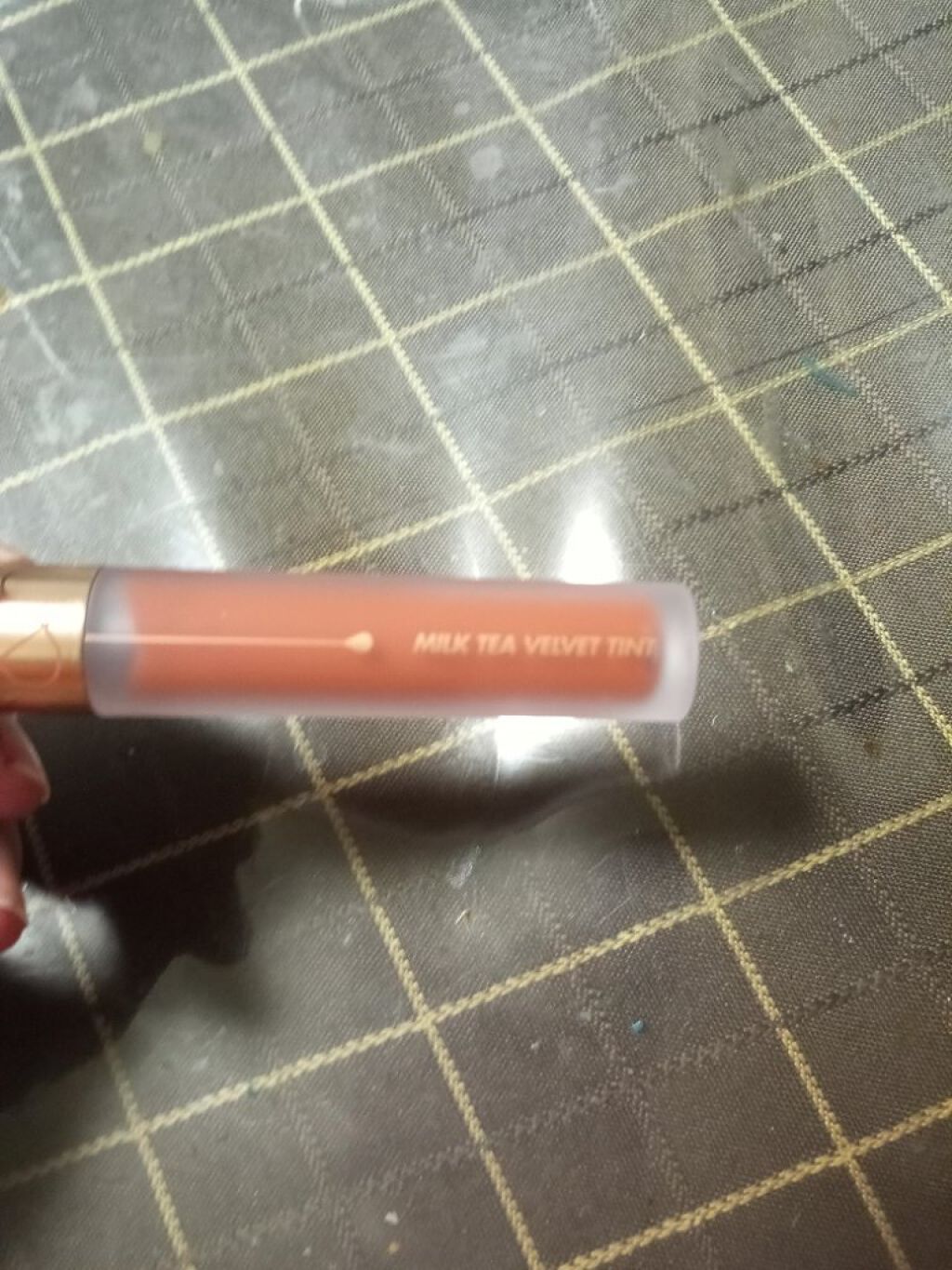 ミルクティーベルベットティント/rom&nd/リップティントを使ったクチコミ(1枚目)