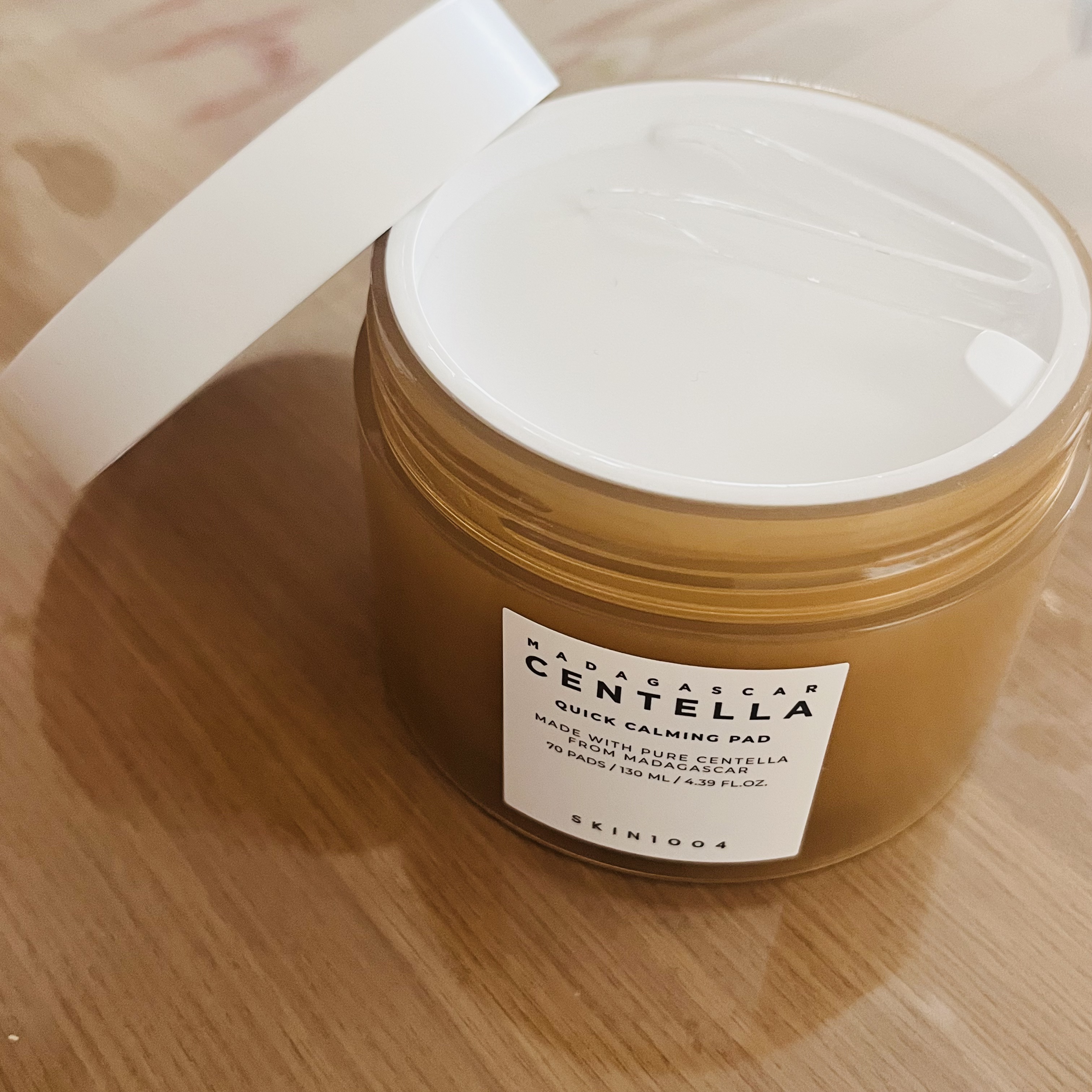 センテラ クイックカーミングパッド/SKIN1004/トナーパッドを使ったクチコミ（1枚目）