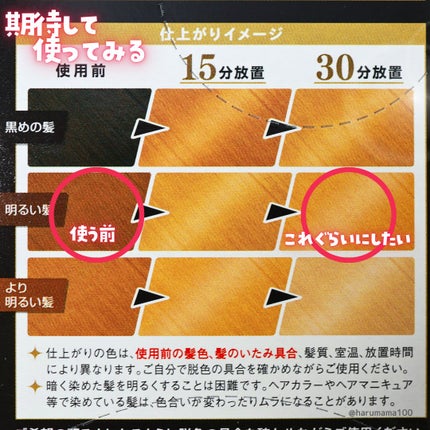 プレックスブリーチ/ビューティーン/ブリーチ剤を使ったクチコミ(3枚目)