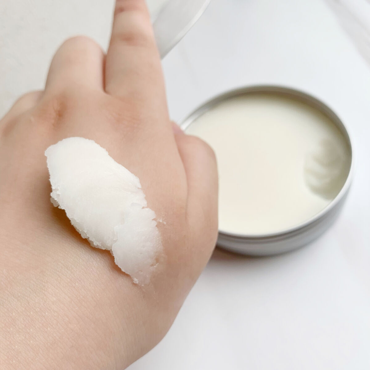 カモマイル サンプチュアス クレンジングバター/THE BODY SHOP/クレンジングバームを使ったクチコミ（3枚目）