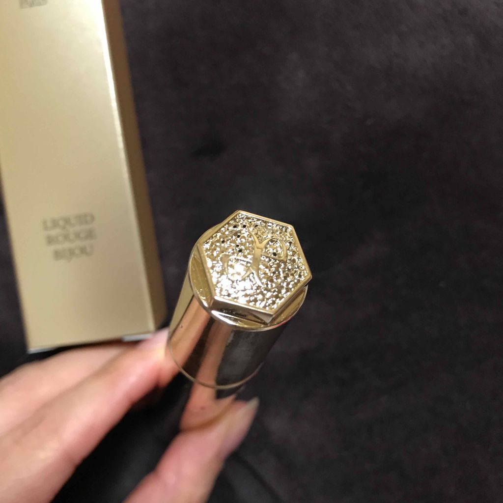 エレガンス リクイッド ルージュ ビジュー/Elégance/口紅を使ったクチコミ(2枚目)