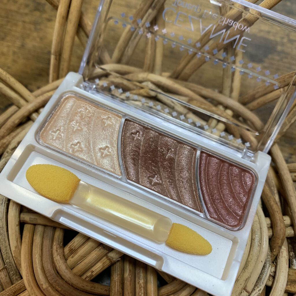 トーンアップアイシャドウ/CEZANNE/アイシャドウパレットを使ったクチコミ（2枚目）