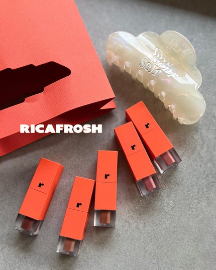 フルーティントブーケ/RICAFROSH/リップティントを使ったクチコミ(1枚目)