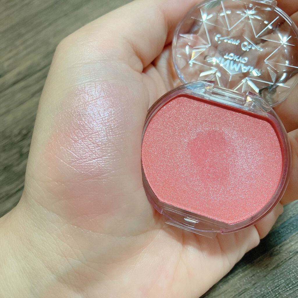 クリームチーク(パールタイプ)/キャンメイク/ジェル・クリームチークを使ったクチコミ(3枚目)