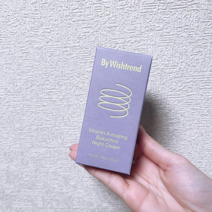 ビタミンA-mazingバクチオールナイトクリーム/By Wishtrend/フェイスクリームを使ったクチコミ(7枚目)
