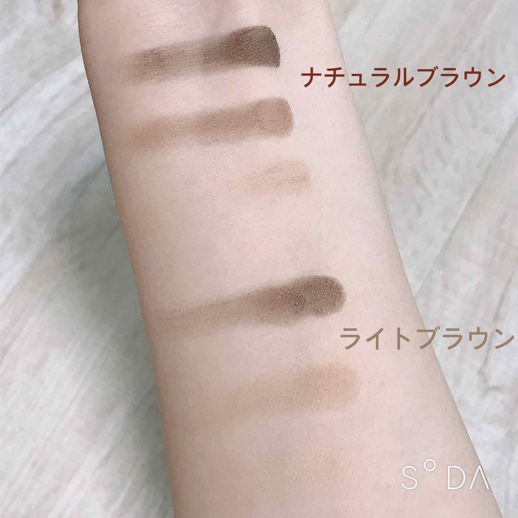 UR GLAM EYEBROW POWDER/U R GLAM/パウダーアイブロウを使ったクチコミ(3枚目)