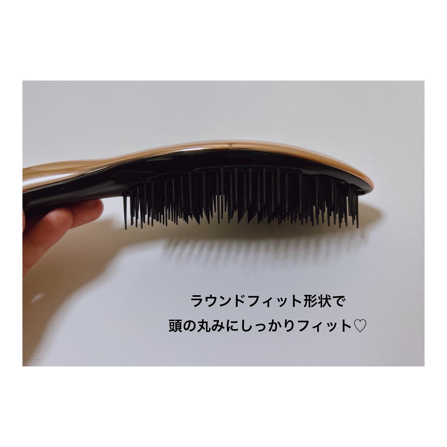 リファエールブラシ/ReFa/ヘアブラシを使ったクチコミ（3枚目）