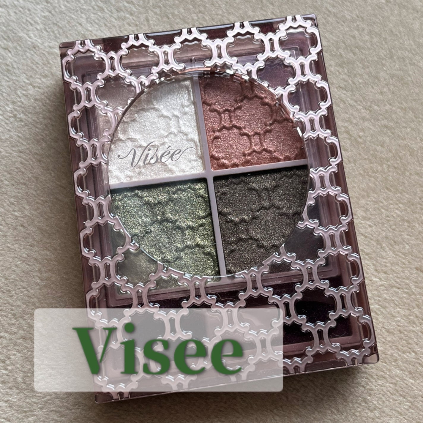 グロッシーリッチ アイズ N/Visée/アイシャドウパレットを使ったクチコミ(1枚目)