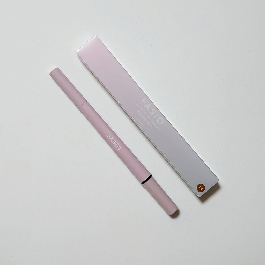 リキッド＆パウダー アイブロウ/FASIO/リキッドアイブロウを使ったクチコミ（1枚目）