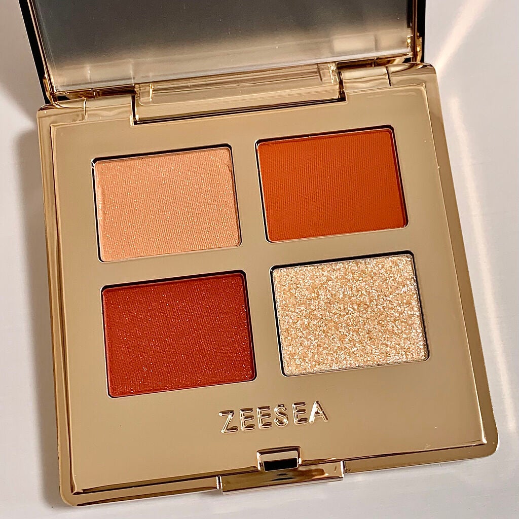 ドリームランドアイシャドウ ( 4シェード )/ZEESEA/アイシャドウパレットを使ったクチコミ(2枚目)
