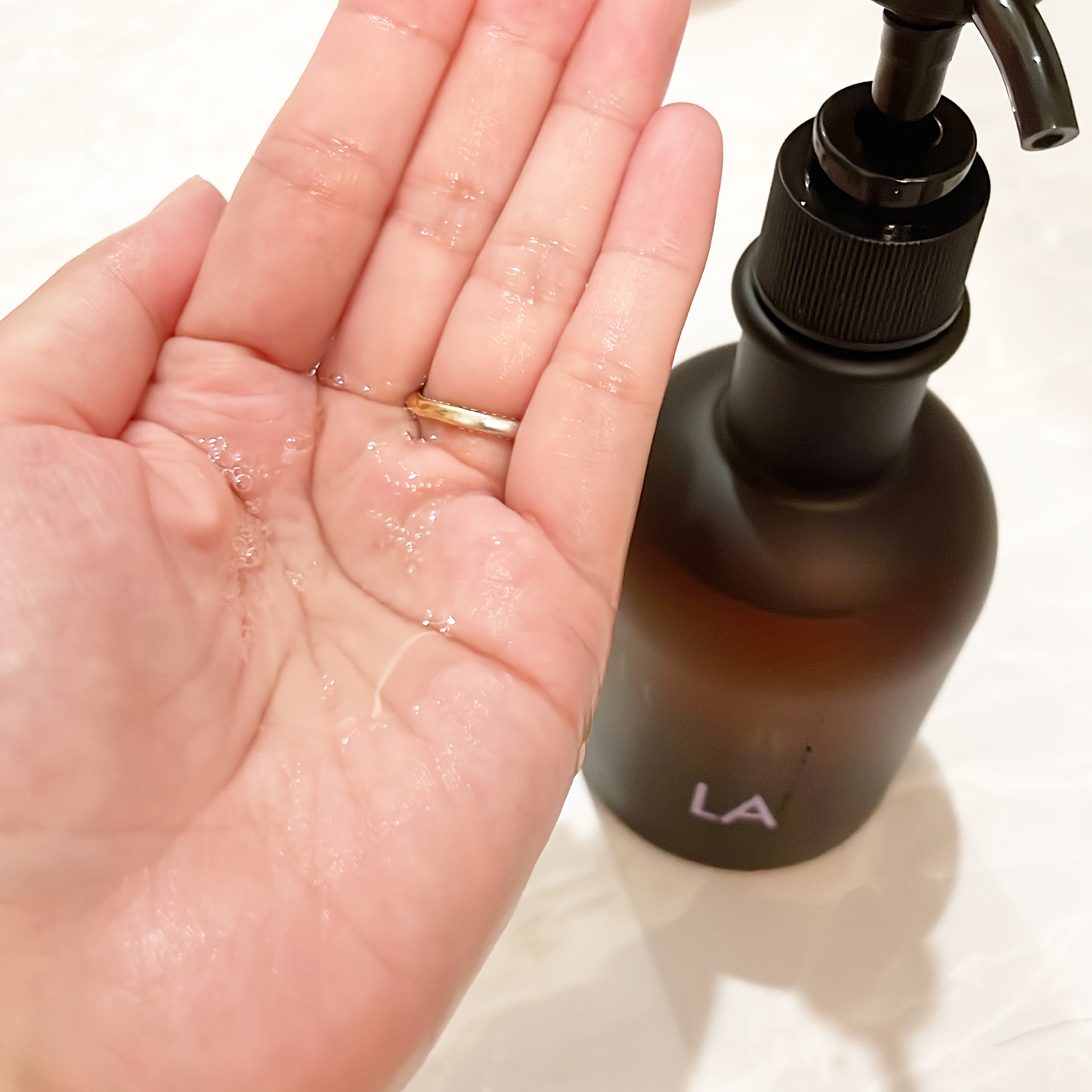 ナリッシングセラムLA/ALORB/頭皮ローションを使ったクチコミ（3枚目）