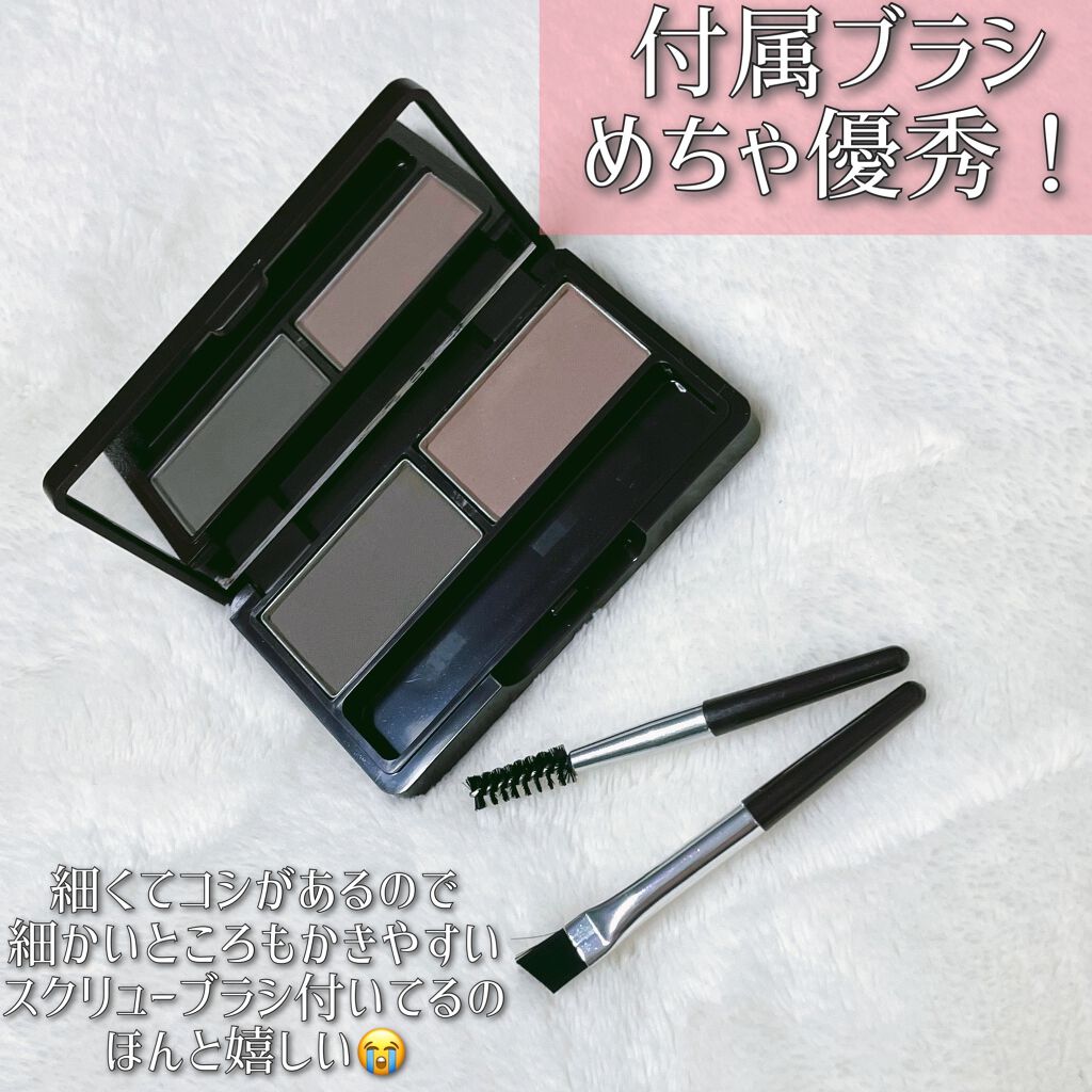 the SAEM アイブロウキットのクチコミ「黒髪さん！！！
このアイブロウパウダー！！
最強ですよ！！！！

こちらthe SAEMのアイ.....」（3枚目）