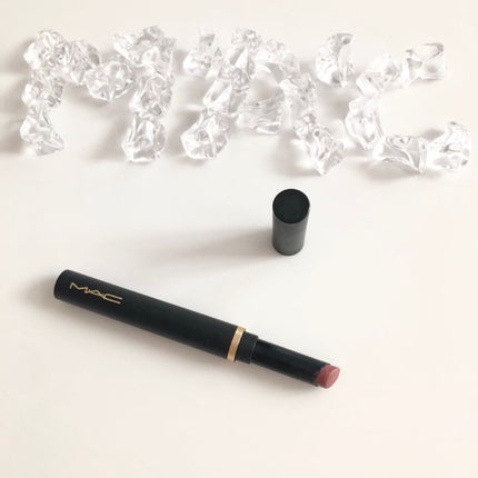 パウダー キス ベルベット ブラー スリム リップスティック/M・A・C/口紅を使ったクチコミ(2枚目)