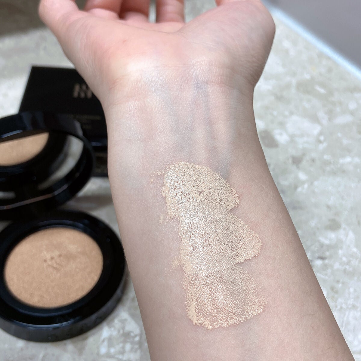 ブラック クッション/HERA/クッションファンデーションを使ったクチコミ(4枚目)