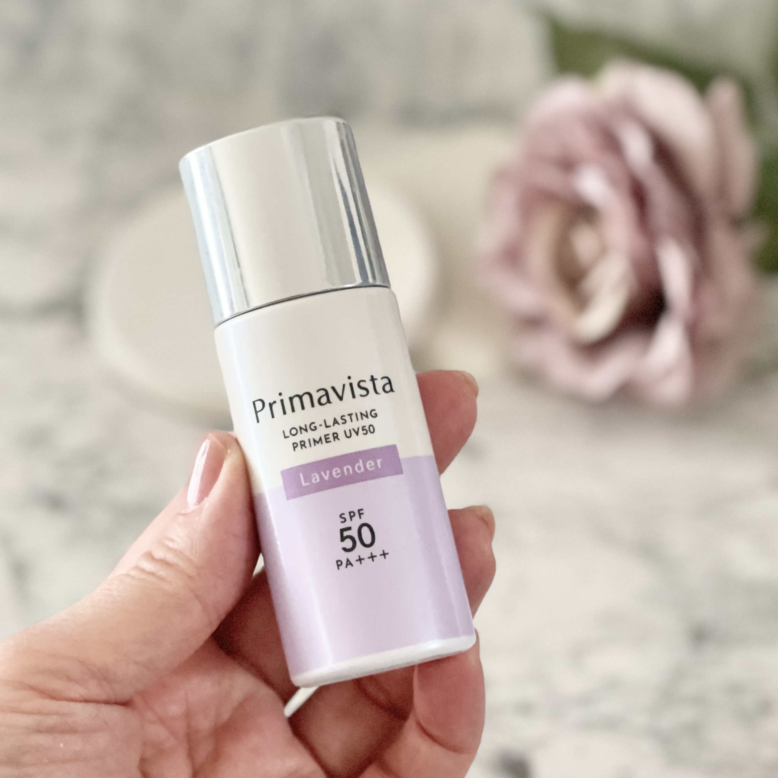 プリマヴィスタ スキンプロテクトベース 皮脂くずれ防止 UV50 ラベンダー/プリマヴィスタ/化粧下地を使ったクチコミ（2枚目）