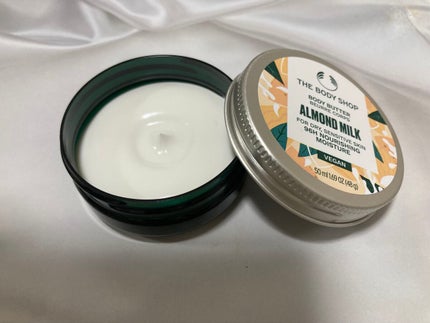 ボディバター アーモンドミルク/THE BODY SHOP/ボディクリームを使ったクチコミ(2枚目)