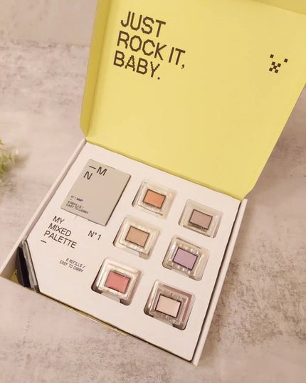 MY MIXED PALETTE 6色カスタムパレット 09 SWEET BITE/MN/マルチパレットの画像