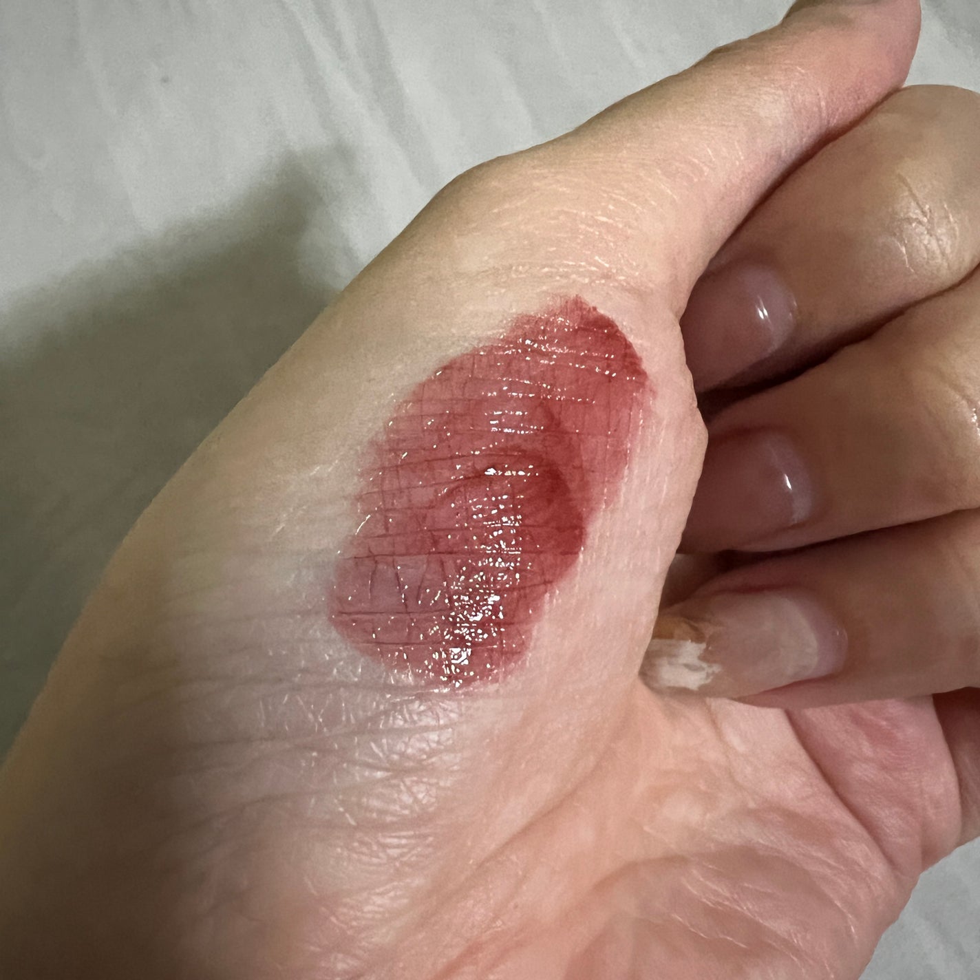 ジューシーラスティングティント/rom&nd/リップティントを使ったクチコミ(2枚目)