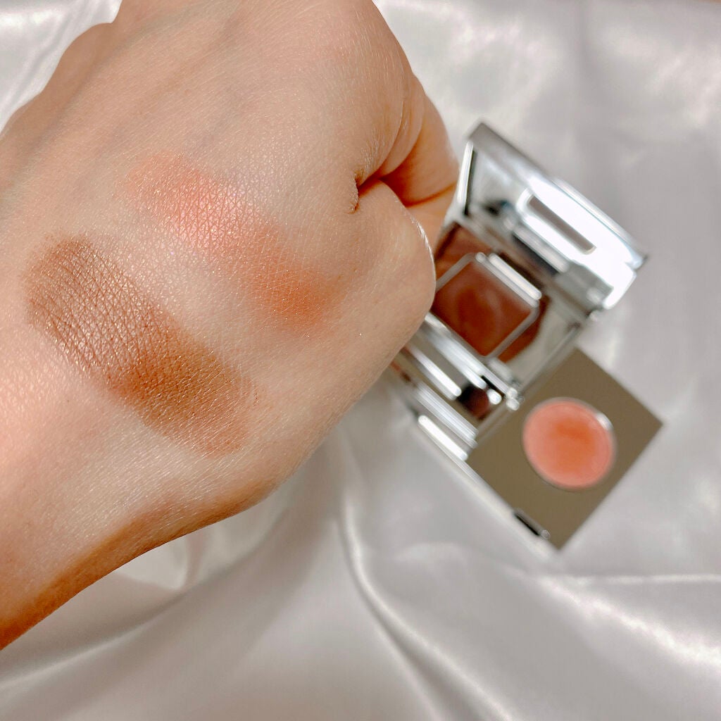 ザ ベージュライブラリー アイシャドウデュオ/RMK/ジェル・クリームアイシャドウを使ったクチコミ(3枚目)