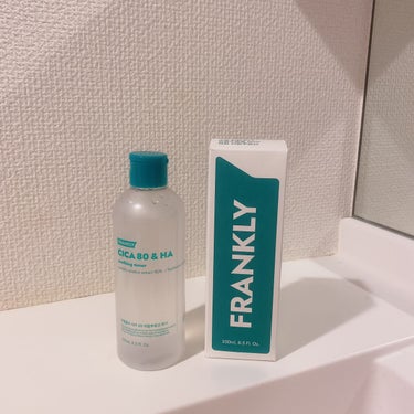 シカ80ヒアルロン酸トナー/Frankly/化粧水を使ったクチコミ（1枚目）