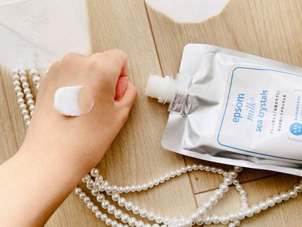 シークリスタルス エプソムソルト オリジナル/sea crystals/無機塩系入浴剤を使ったクチコミ(7枚目)