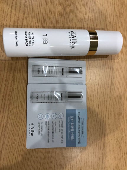 ファンタスティックウォータフルマスクパック/ダルバ/シートマスク・パックを使ったクチコミ(1枚目)